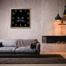 Load image into Gallery viewer, Clock Cat  - Full Diamond Painting - 30x30cm
