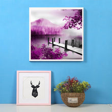 Load image into Gallery viewer, Scene Lake  - Full Diamond Painting - 30x30cm
