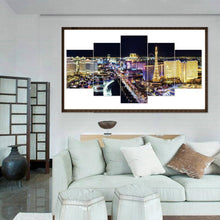 Load image into Gallery viewer, 5pcs/set City - Full Drill Round Drill Painting - 95x45cm
