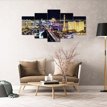 Load image into Gallery viewer, 5pcs/set City - Full Drill Round Drill Painting - 95x45cm
