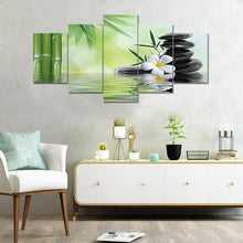 Load image into Gallery viewer, 5pcs/set Bamboo Stone - Full Drill Round Drill Painting - 95x45cm
