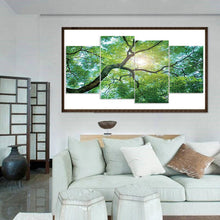 Load image into Gallery viewer, 4pcs Big Tree - Full Drill Round Drill - 80x40cm
