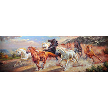 Load image into Gallery viewer, Horse - Full Drill Round Drill Painting - 80x30cm
