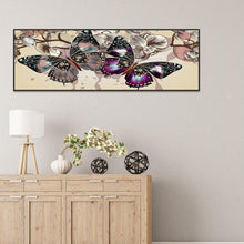 Load image into Gallery viewer, Butterfly - Full Drill Round Drill Painting - 80x30cm
