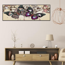 Load image into Gallery viewer, Butterfly - Full Drill Round Drill Painting - 80x30cm

