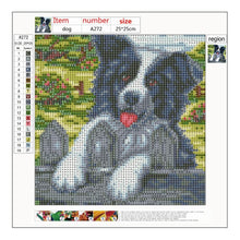 Load image into Gallery viewer, Dog - Full Drill Round Drill - 25x25cm
