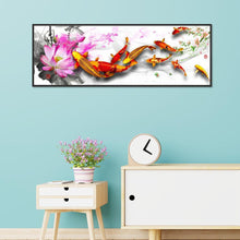 Load image into Gallery viewer, Happy Carp Fish - Full Drill Round Drill Painting - 80x30cm
