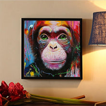 Load image into Gallery viewer, Monkey Animal  - Full Diamond Painting - 30x30cm
