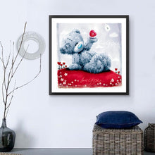 Load image into Gallery viewer, Love Bear - Full Drill Round Drill - 30x30cm
