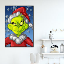 Load image into Gallery viewer, Green Face Monster  - Full Diamond Painting - 40x30cm
