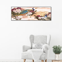 Load image into Gallery viewer, Peafowl Flower - Full Drill Round Drill Painting - 80x30cm
