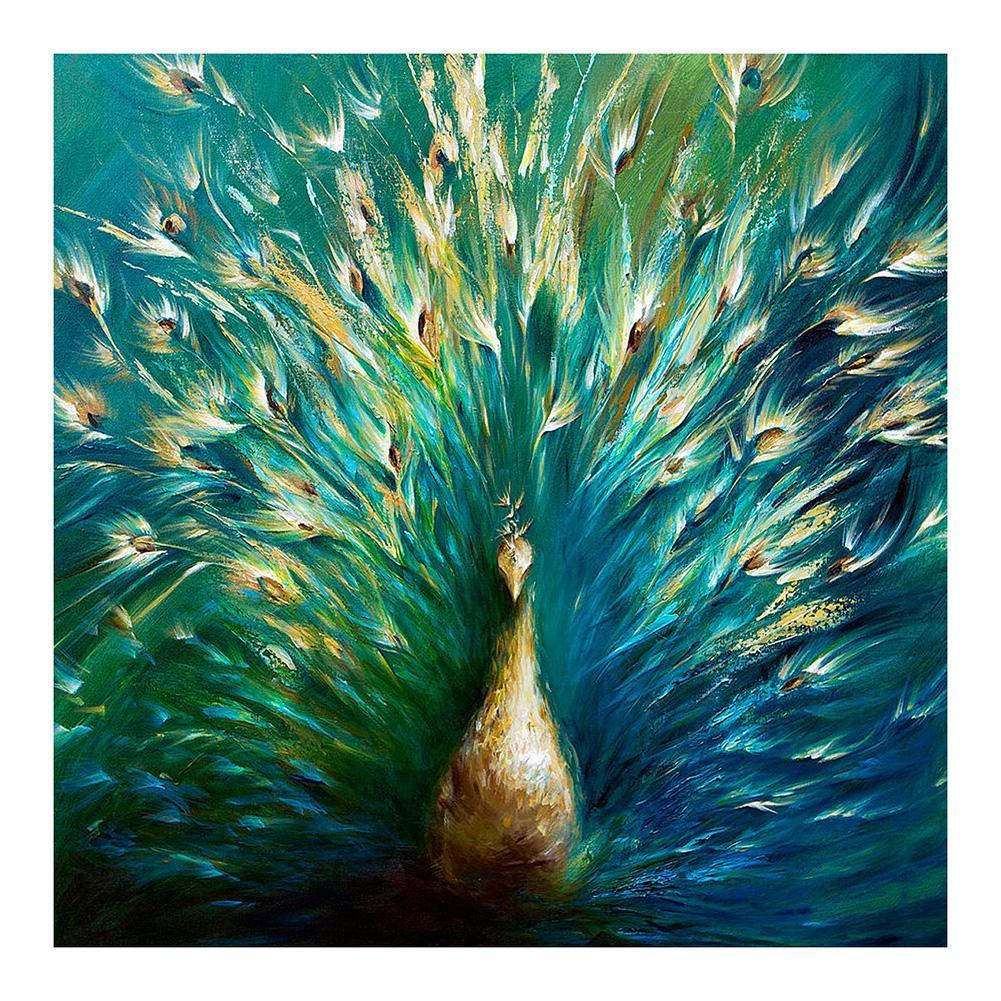 Peacock  - Full Diamond Painting - 30x30cm