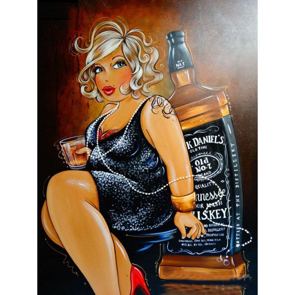 Beauty - Full Drill Round Drill - 30x40cm