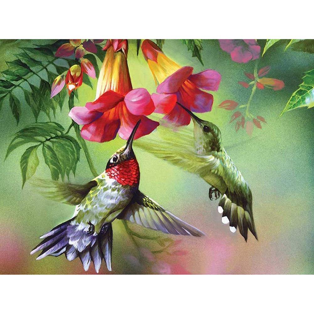 Spring Bird - Full Drill Round Drill - 40x30cm