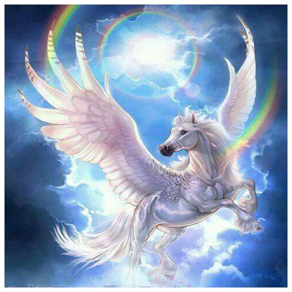 Flying Horse  - Full Diamond Painting - 30x30cm