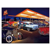 Load image into Gallery viewer, Parking Lot  - Full Drill Round Drill - 40x30cm
