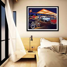 Load image into Gallery viewer, Parking Lot  - Full Drill Round Drill - 40x30cm
