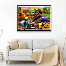 Load image into Gallery viewer, Car - Full Drill Round Drill - 40x30cm
