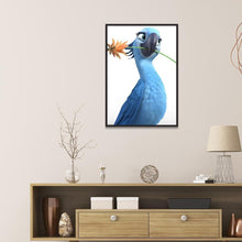 Load image into Gallery viewer, Blue Parrot - Full Drill Round Drill - 40x30cm
