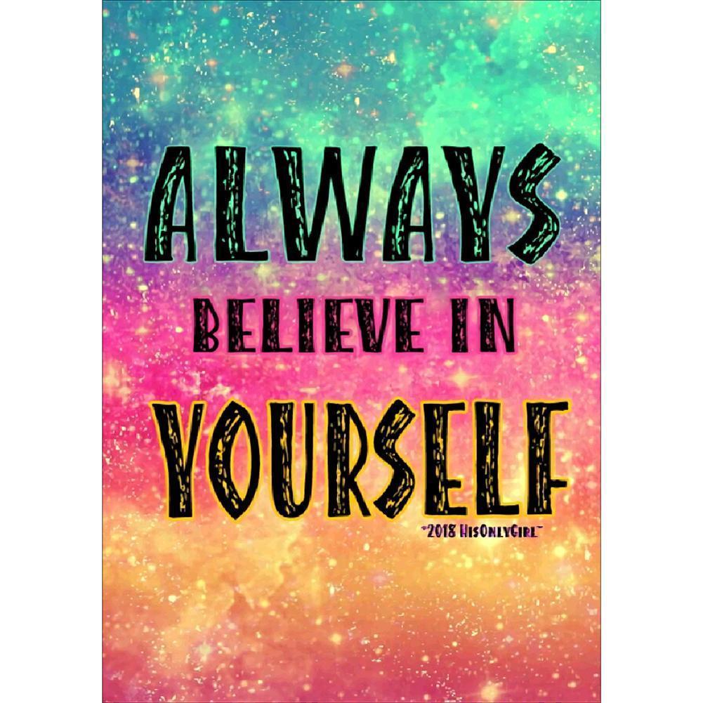 English Saying - Full Drill Round Drill - 30x40cm