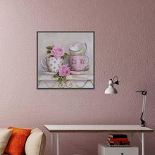 Load image into Gallery viewer, Pink Cups - Full Drill Round Drill - 30x30cm
