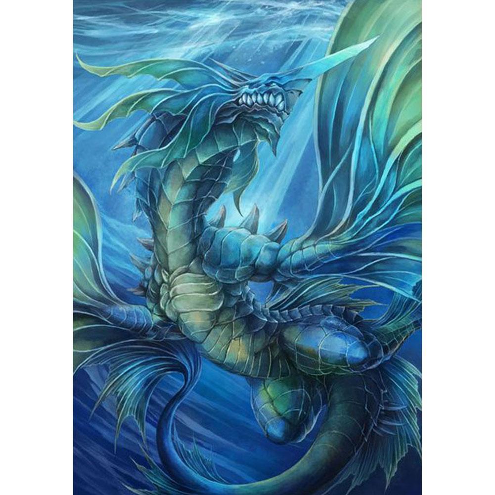 Sea Dragon - Full Drill Round Drill - 30x40cm