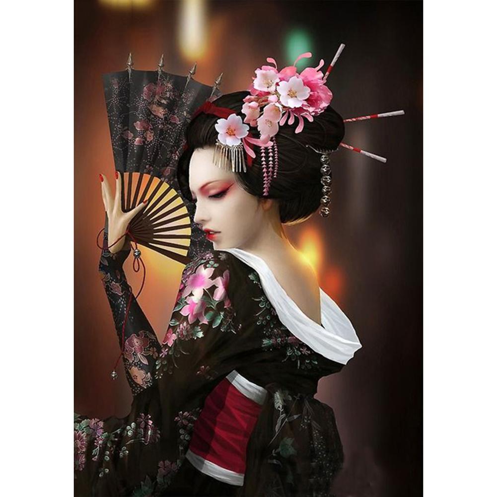 Beauty - Full Drill Round Drill - 40x30cm