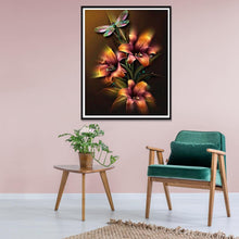 Load image into Gallery viewer, Blooming Flowers - Full Drill Round Drill - 40x30cm
