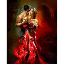 Load image into Gallery viewer, Dancing Lovers  - Full Diamond Painting - 30x25cm
