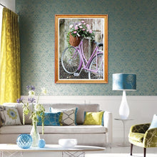 Load image into Gallery viewer, Flowers Car  - Full Drill Round Drill - 40x30cm
