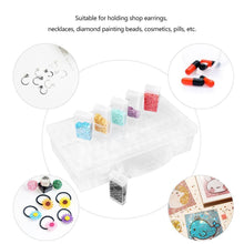 Load image into Gallery viewer, 64 Slots Bottles Diamond Painting Storage Box Plastic Rhinestone Holder
