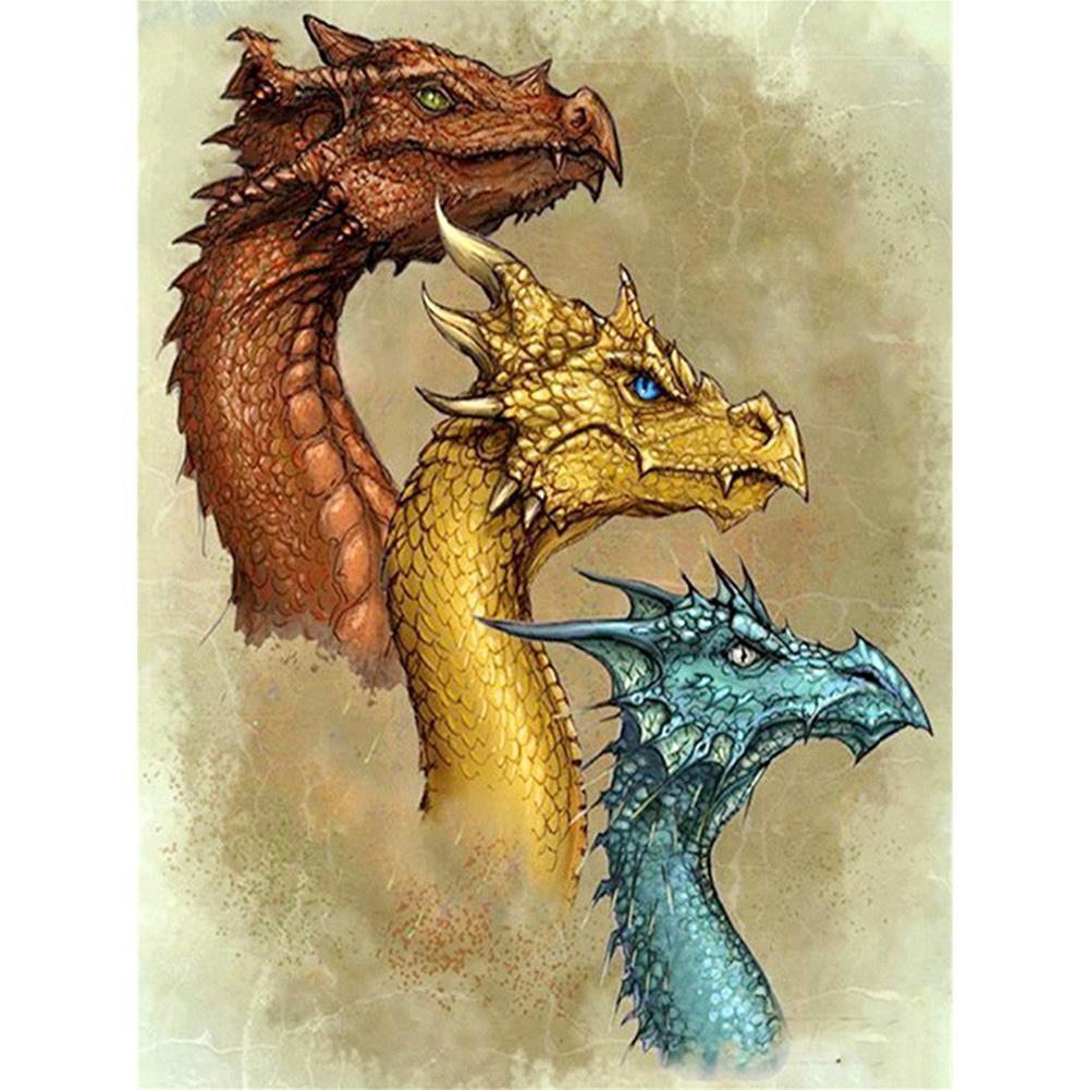 Animals  - Full Drill Round Drill - 40x30cm