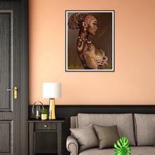 Load image into Gallery viewer, Ethnic Character  - Full Drill Round Drill - 40x30cm
