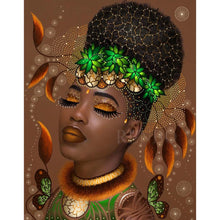 Load image into Gallery viewer, Ethnic Character  - Full Drill Round Drill - 40x30cm
