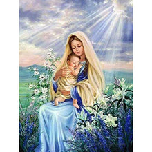 Load image into Gallery viewer, Mom Kids  - Full Drill Round Drill - 30x40cm
