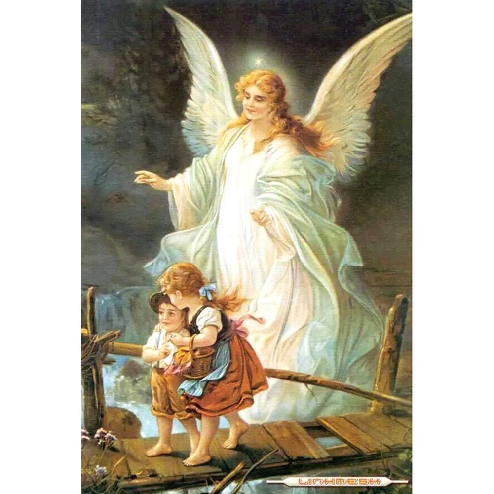 Mom Kids  - Full Drill Round Drill - 30x40cm