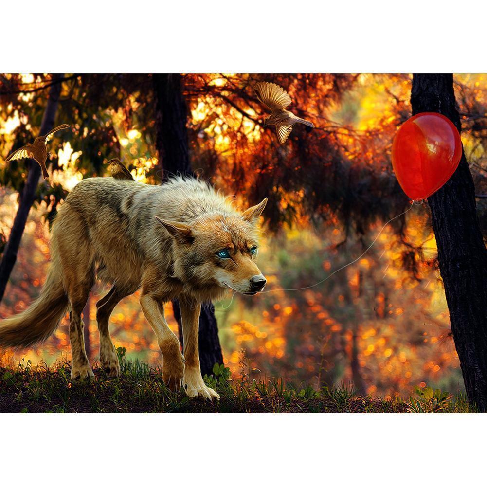 Cute Animals  - Full Drill Round Drill - 40x30cm