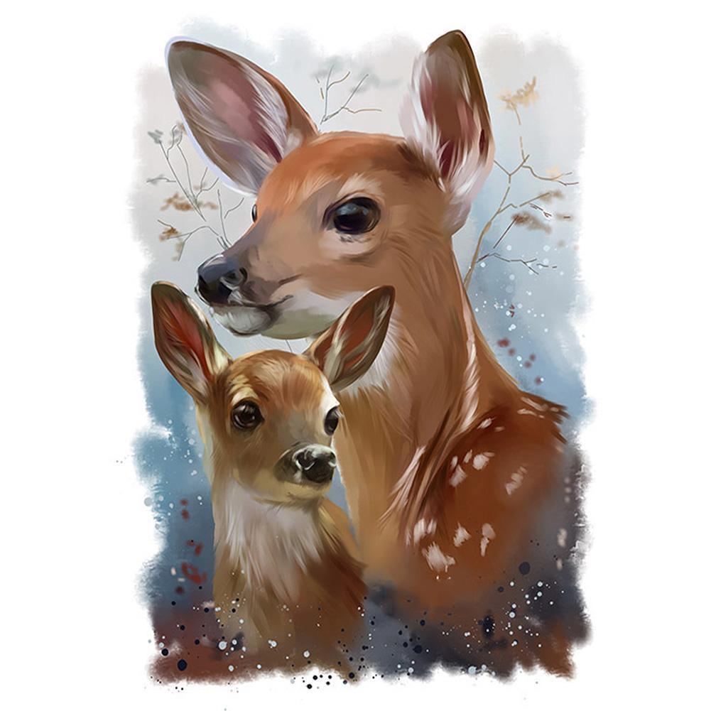 Cute Animals  - Full Drill Round Drill - 40x30cm