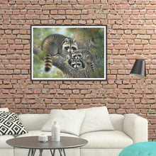 Load image into Gallery viewer, Cute Animals  - Full Drill Round Drill - 40x30cm
