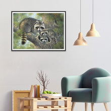 Load image into Gallery viewer, Cute Animals  - Full Drill Round Drill - 40x30cm
