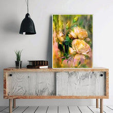 Load image into Gallery viewer, Flower - Full Drill Round Drill - 40x30cm
