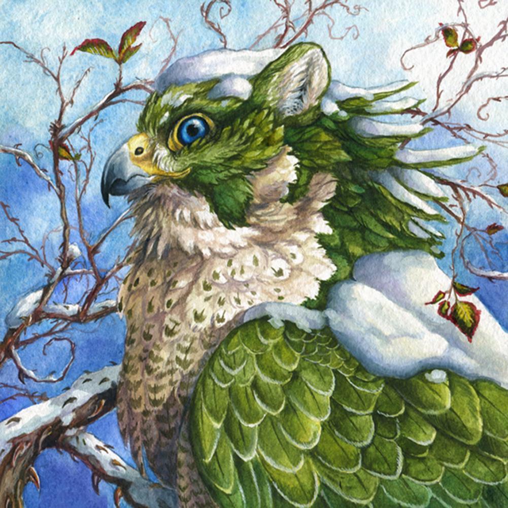 Animal Bird - Full Diamond Painting - 30x30cm
