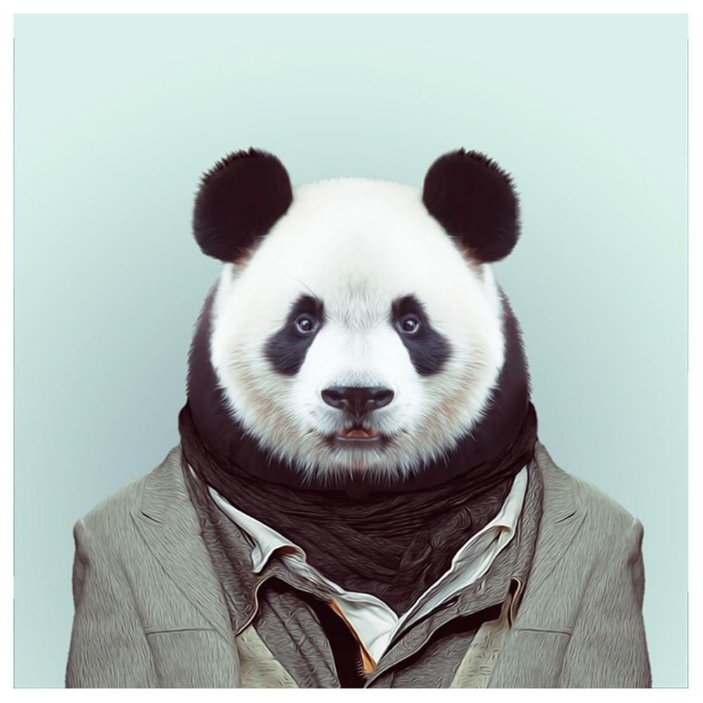 Clothed Animal - Full Diamond Painting - 30x30cm