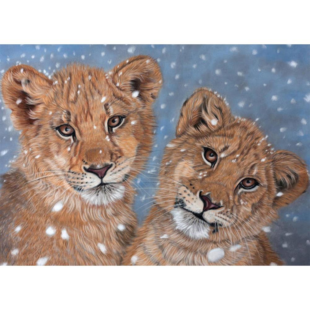 Animal - Full Drill Round Drill - 30x40cm