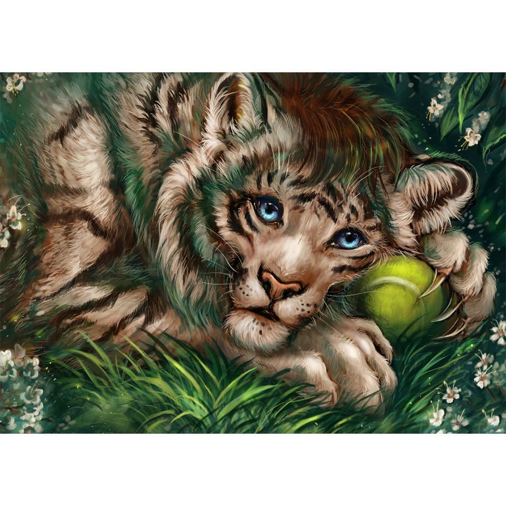 Animal - Full Drill Round Drill - 30x40cm