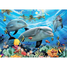 Load image into Gallery viewer, Animals  - Full Drill Round Drill - 40x30cm
