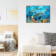 Load image into Gallery viewer, Animals  - Full Drill Round Drill - 40x30cm
