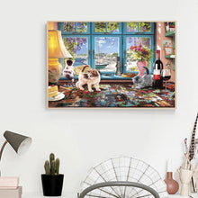 Load image into Gallery viewer, Animals  - Full Drill Round Drill - 40x30cm
