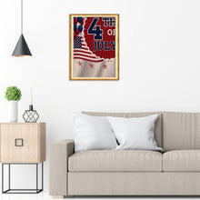 Load image into Gallery viewer, Independence Day  - Full Drill Round Drill - 30x40cm
