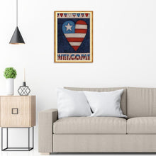 Load image into Gallery viewer, Independence Day  - Full Drill Round Drill - 30x40cm
